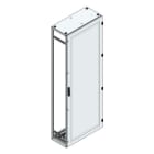 MEHLER - Alu-Anreihschrank BxHxT 800x2200x400mm o. Rückwand, o. Seitenwand, m. Türe 1fl.