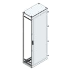 MEHLER - Alu-Anreihschrank BxHxT 800x2200x500mm o. Rückwand, o. Seitenwand, m. Türe 1fl.