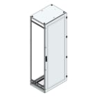 MEHLER - Alu-Anreihschrank BxHxT 800x2200x600mm o. Rückwand, o. Seitenwand, m. Türe 1fl.