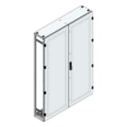 MEHLER - Alu-Anreihschrank BxHxT 1200x1800x300mm o. Rückwand, o. Seitenwand, m. Türe 2fl.