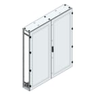 MEHLER - Alu-Anreihschrank BxHxT 1500x1800x300mm o. Rückwand, o. Seitenwand, m. Türe 2fl.