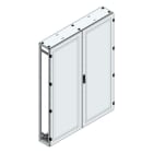 MEHLER - Alu-Anreihschrank BxHxT 1500x2000x300mm o. Rückwand, o. Seitenwand, m. Türe 2fl.