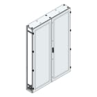 MEHLER - Alu-Anreihschrank BxHxT 1500x2200x300mm o. Rückwand, o. Seitenwand, m. Türe 2fl.