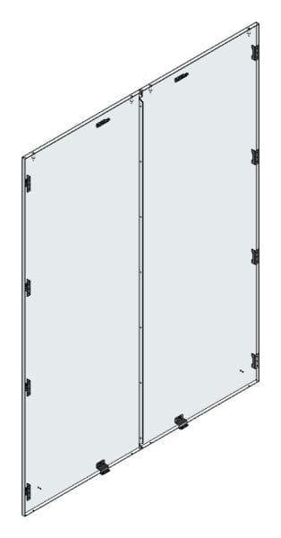 MEHLER - Alu-Rückwand für AL/TSRM-F/20