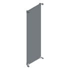 MEHLER - schwere Montageplatte für TSRM-B Höhe 1800mm