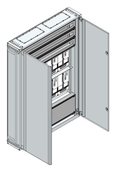 MEHLER - AP Zählerverteiler+RW Wiener Netze für TN-Netz, außen B1195xH1690xT250mm