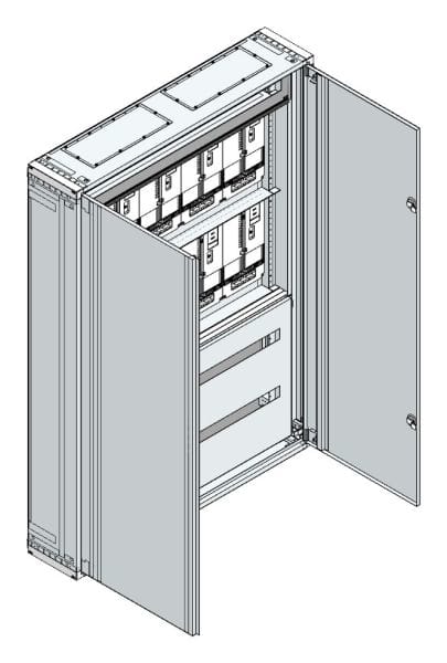 MEHLER - AP-Zählerverteiler+RW Steiermark für TN-Netz, außen B1195xH1690xT250mm