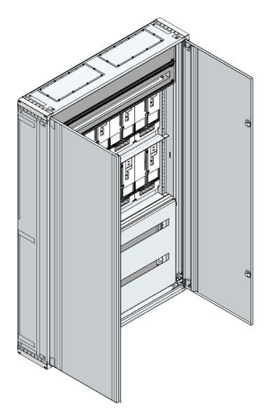 MEHLER - AP-Zählerverteiler+RW Steiermark für TN-Netz, außen B1195xH1840xT250mm
