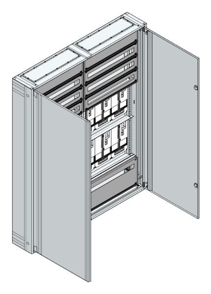 MEHLER - AP Zählerverteiler+RW Kärnten für TN-Netz, außen B1480xH1840xT250mm