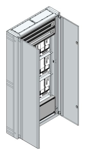 MEHLER - AP Zählerverteiler+RW Wiener Netze für TN-Netz, außen B985xH2015xT250mm
