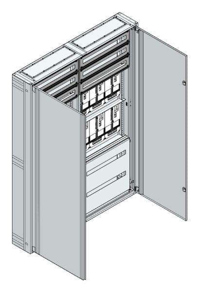 MEHLER - AP-Zählerverteiler+RW Steiermark für TN-Netz, außen B1480xH2015xT250mm