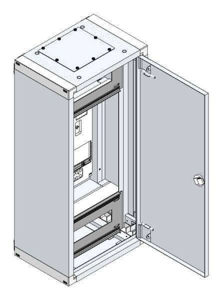 MEHLER - AP Zählerverteiler+RW OÖ, Salzburg für TN-Netz, außen B360xH765xT250mm