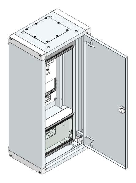 MEHLER - AP Zählerverteiler+RW Vorarlberg für TN-Netz, außen B360xH765xT250mm