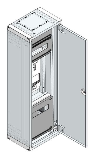 MEHLER - AP Zählerverteiler+RW Kärnten für TN-Netz, außen B360xH1065xT250mm