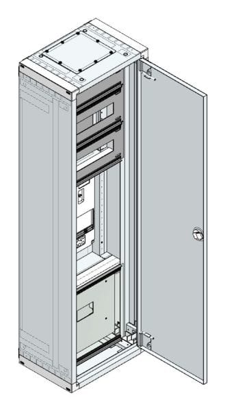 MEHLER - AP Zählerverteiler+RW Vorarlberg für TN-Netz, außen B360xH1215xT250mm