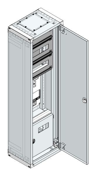 MEHLER - AP-Zählerverteiler+RW Steiermark für TN-Netz, außen B360xH1215xT250mm