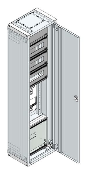 MEHLER - AP Zählerverteiler+RW Vorarlberg für TN-Netz, außen B360xH1390xT250mm