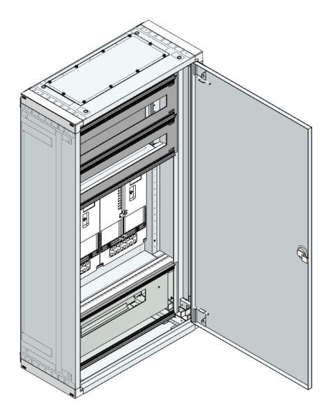 MEHLER - AP Zählerverteiler+RW Vorarlberg für TN-Netz, außen B575xH1065xT250mm