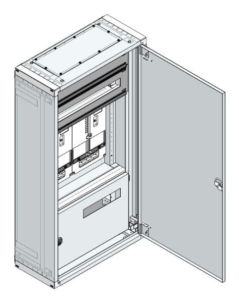 MEHLER - AP-Zählerverteiler+RW Steiermark für TN-Netz, außen B575xH1065xT250mm