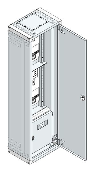 MEHLER - AP-Zählerverteiler+RW Steiermark für TN-Netz, außen B360xH1215xT250mm