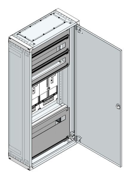 MEHLER - AP Zählerverteiler+RW Kärnten für TN-Netz, außen B575xH1215xT250mm