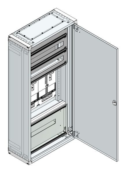 MEHLER - AP Zählerverteiler+RW Vorarlberg für TN-Netz, außen B575xH1215xT250mm