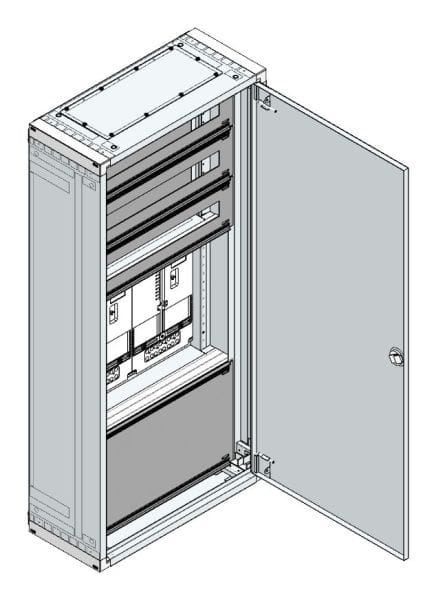 MEHLER - AP Zählerverteiler+RW Wiener Netze für TN-Netz, außen B575xH1215xT250mm