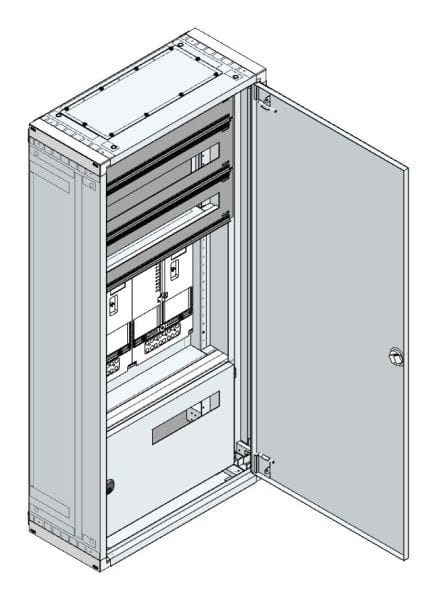 MEHLER - AP-Zählerverteiler+RW Steiermark für TN-Netz, außen B575xH1215xT250mm