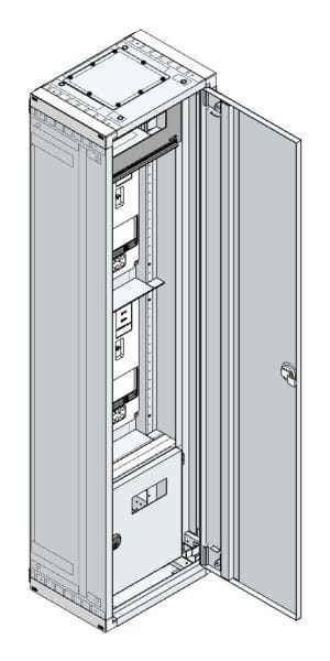 MEHLER - AP-Zählerverteiler+RW Steiermark für TN-Netz, außen B360xH1390xT250mm