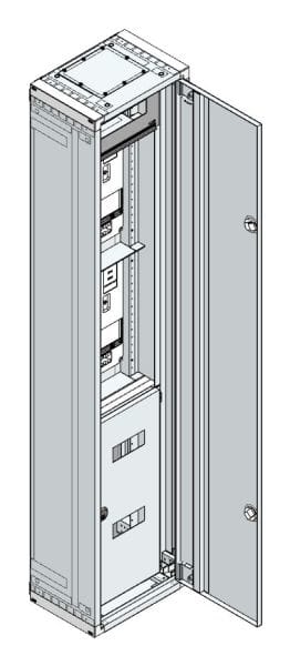 MEHLER - AP-Zählerverteiler+RW Steiermark für TN-Netz, außen B360xH1690xT250mm