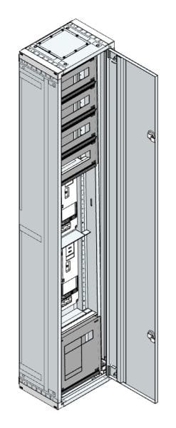 MEHLER - AP Zählerverteiler+RW OÖ, Salzburg für TN-Netz, außen B360xH1840xT250mm