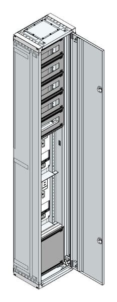 MEHLER - AP Zählerverteiler+RW Wiener Netze für TN-Netz, außen B360xH2015xT250mm