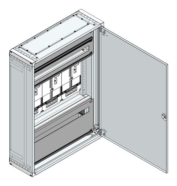 MEHLER - AP Zählerverteiler+RW Kärnten für TN-Netz, außen B775xH1065xT250mm