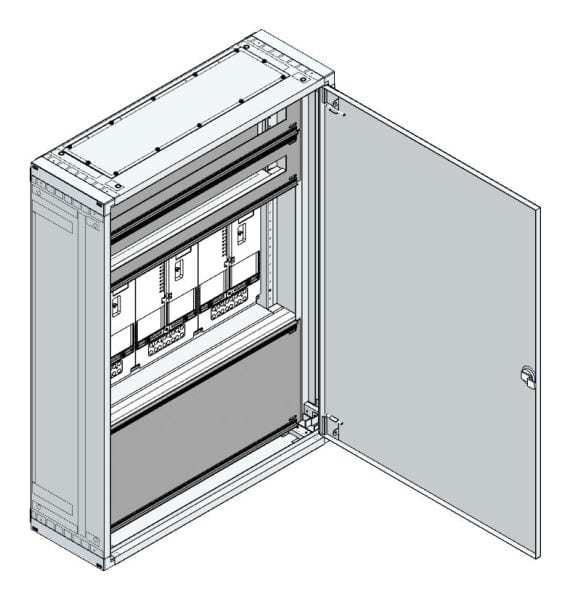 MEHLER - AP Zählerverteiler+RW NÖ Netz für TN-Netz, außen B775xH1065xT250mm