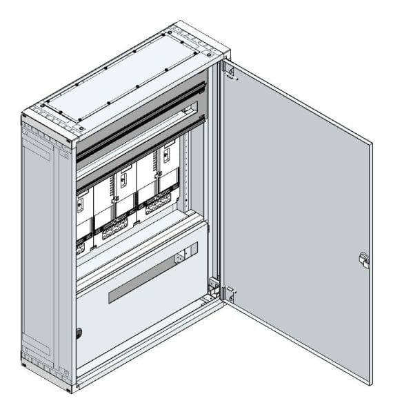 MEHLER - AP-Zählerverteiler+RW Steiermark für TN-Netz, außen B775xH1065xT250mm
