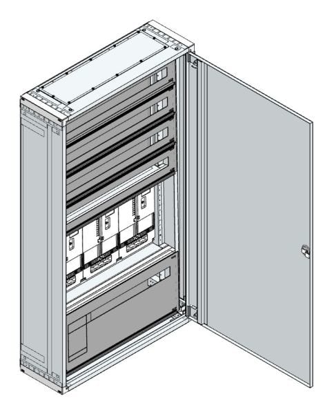 MEHLER - AP Zählerverteiler+RW OÖ, Salzburg für TN-Netz, außen B775xH1390xT250mm