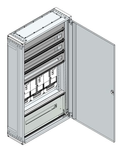MEHLER - AP Zählerverteiler+RW Vorarlberg für TN-Netz, außen B775xH1390xT250mm