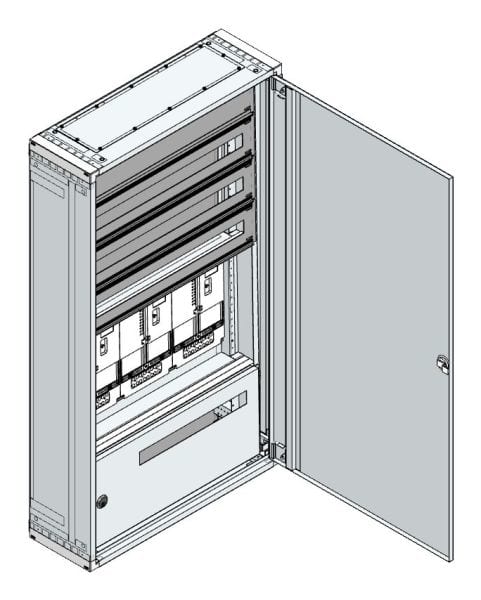 MEHLER - AP-Zählerverteiler+RW Steiermark für TN-Netz, außen B775xH1390xT250mm