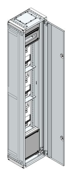 MEHLER - AP Zählerverteiler+RW NÖ Netz für TN-Netz, außen B360xH1840xT250mm