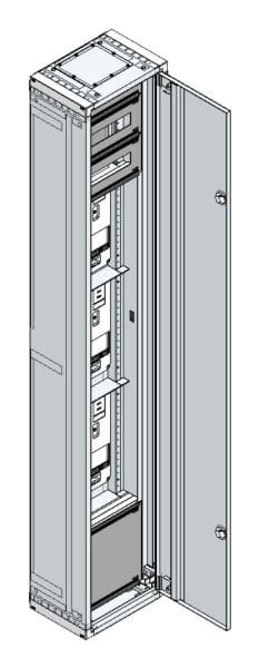 MEHLER - AP Zählerverteiler+RW Wiener Netze für TN-Netz, außen B360xH2015xT250mm