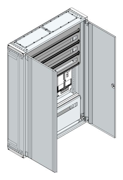 MEHLER - AP-Zählerverteiler+RW Steiermark für TN-Netz, außen B985xH1390xT250mm