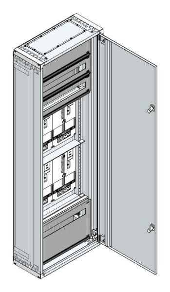 MEHLER - AP Zählerverteiler+RW Kärnten für TN-Netz, außen B575xH1690xT250mm