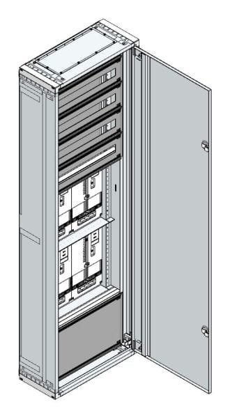 MEHLER - AP Zählerverteiler+RW NÖ Netz für TN-Netz, außen B575xH1840xT250mm
