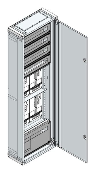 MEHLER - AP Zählerverteiler+RW OÖ, Salzburg für TN-Netz, außen B575xH1840xT250mm