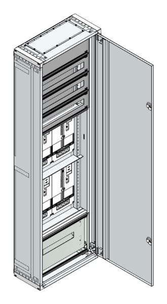 MEHLER - AP Zählerverteiler+RW Vorarlberg für TN-Netz, außen B575xH1840xT250mm