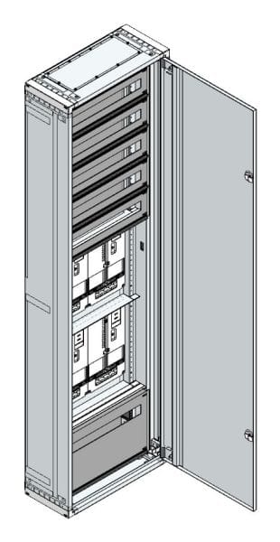 MEHLER - AP Zählerverteiler+RW Kärnten für TN-Netz, außen B575xH2015xT250mm