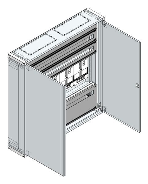 MEHLER - AP Zählerverteiler+RW Kärnten für TN-Netz, außen B1195xH1215xT250mm