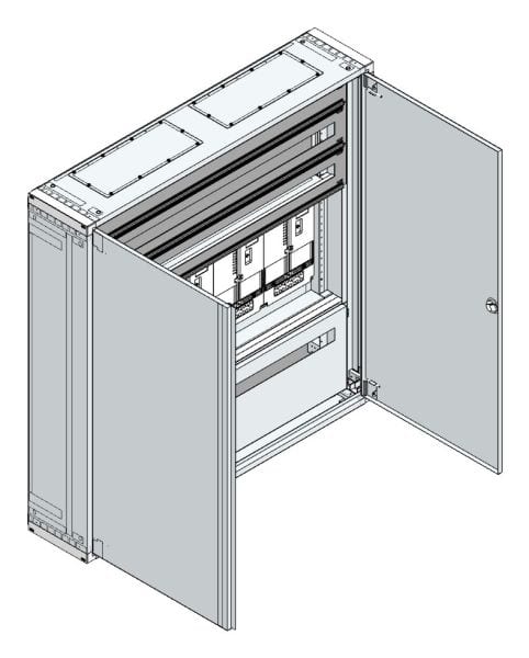 MEHLER - AP-Zählerverteiler+RW Steiermark für TN-Netz, außen B1195xH1215xT250mm