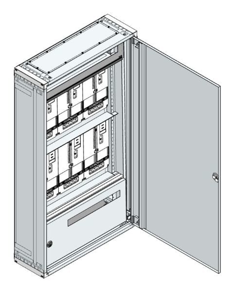 MEHLER - AP-Zählerverteiler+RW Steiermark für TN-Netz, außen B775xH1390xT250mm