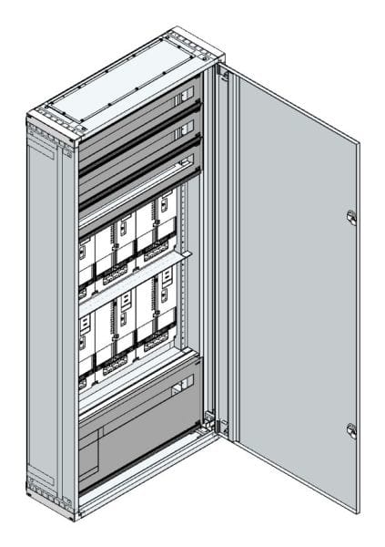 MEHLER - AP Zählerverteiler+RW OÖ, Salzburg für TN-Netz, außen B775xH1690xT250mm